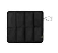 WLIHDB 2pcs Oxford Cloth Camping Mat Folding Sitting Pad Waterproof Seat Portable Cushion For Picnics Hiking for Outdoor(Black)