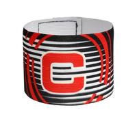 WLIHDB Captain'S Armband 10pcs Football Captain Armband Adjustable Arm Band Breathable For Soccer Team Training For All Sports Events(Black)