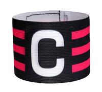 WLIHDB Captain'S Armband 10pcs Soccer Player Captain Group Armband Adjustable Brazalete Capitan Band Breathable Stripe Arm For All Sports Events(Black)