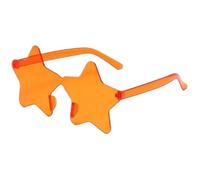 WLIHDB Party Glasses 20pcs Borderless Five-Pointed Star Sunglasses Candy Color Sun Glasses Outdoor Hip-hop Eyewear For Party(Color 8)