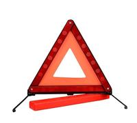 WLIHDB Warning Triangle 3pcs Car Emergency Breakdown Warning Triangle Red Reflective Road Tripod Portable Foldable Stop Sign Reflector For Roadside Emergencies