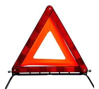 WLIHDB Warning Triangle 3pcs Car Emergency Breakdown Warning Triangle Red Reflective Safety Hazard Tripod Folded Stop Sign Reflector For Roadside Emergencies