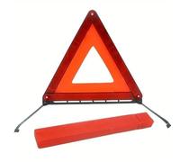 WLIHDB Warning Triangle 3pcs Car Triangle Reflective Tripod Emergency Breakdown Warning Sticker Foldable Stop Sign Accessories For Roadside Emergencies