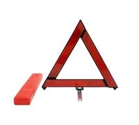 WLIHDB Warning Triangle 3pcs Triangle Reflective Warning Tripod Foldable Emergency Breakdown Red Hazard Car For Roadside Emergencies