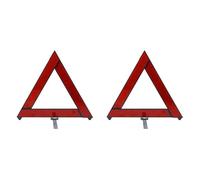 WLIHDB Warning Triangle 4pcs Emergency Breakdown Warning Tripod Foldable Triangle Reflector Sign Car Reflective Accessories For Roadside Emergencies