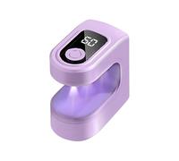 Wlikmjg Mini UV Light for Gel Nails - USB Charging Manicure Lamp - Nail Curing Light with 2 Timing Modes for Manicure Pedicure Studio Salon Road Trip Camping Airplane