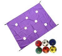Wlikmjg Teamwork Group Learning Hole Tarp Game - Teamwork Games Group Learning Activity | Sports Teambuilding Challenge for Gatherings School Field Day Gym Backyard