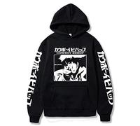 WLIN Cowboy Bebop Anime Hoodies Harajuku Cool Spike Spiegel Jet Black Manga Streetwear Oversize Long Sleeve Unisex Winter Sweatshirts