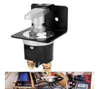 Wlinfetity 12V-36V Battery Disconnect Switch 500A Heavy Duty Kill Switch with Lock-Out Plate, Waterproof Power Cut-Off for Car Boat RV Marine ATV Tractors, Negative Polarity Isolator with 10mm Studs