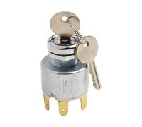 Wlinfetity 12V 7-Pin for Ignition Switch with Key for Car, Boat, Motorcycle, Tractor, Aluminum Alloy, Dustproof, 2 Keys Included