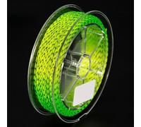 Wlinfetity 20lb/30lb for BRAIDED Fly Line Backing, 50m Dacron Polyester Backing Line for Trout and Bass Fishing, Low Friction, UV Resistant, White, for Orange, Yellow-Black, Fluorescent Yellow