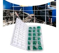 Wlinfetity 270 PCS O-for RING Set for Car Air Conditioning A/C System, 18 Sizes HNBR Sealing Rings Compatible with R134a Refrigerant