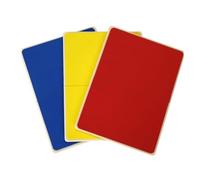 Wlinfetity 3-Pack Taekwondo Rebreakable Training Boards, ABS & EVA Performance Break Boards for Karate, Muay Thai, Kickboxing and Boxing, Red, Blue, Yellow (15kg, 30kg, 60kg)