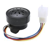 Wlinfetity 48V to 60V Electric Tricycle Horn with Turn Signal and Reverse Alert, 5 Wire 6 Wire Buzzer for ATV UTV SxS, Black