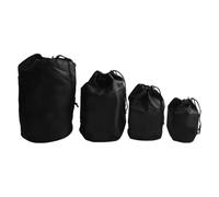 Wlinfetity 4PCS Stuff Sacks Drawstring Storage Bags for Camping, 190D Nylon Water-Resistant Dustproof Outdoor Gear Organizer in 4 Sizes (22x40cm, 18x32cm, 13x25cm, 10x17cm)
