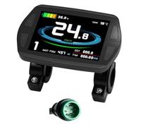 Wlinfetity 5-Pin LCD Display for KT-LCD8YU Smart Ebike, Waterproof Meter Panel Compatible with 24V 36V 48V Electric Systems