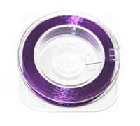 Wlinfetity 50m Fishing Rod Guide Tying Thread for Braided Line - 300D/500D Multi-Layer Woven Polyester Fiber, Metallic Coated, Shiny & Tough Wrapping Thread for Rod Building (Color Varies)