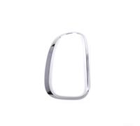 Wlinfetity ABS Rear Light Trim Frame 52109806936 Black Silver(Silver Left)