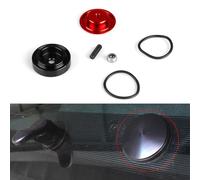 Wlinfetity Aluminum Car Rear Wiper Delete Kit with Waterproof Block Off Cap for Acura RSX DC5 Integra Civic Si CRX CR-V S2000 Type R EP3 Mazda3 Scion xB V40 for bmw 3 Series