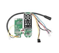 Wlinfetity Aluminum Scooter Meter Dashboard for Ninebot Max G2 Electric Scooter, 71.5 x 23mm, 23 x 55mm, Line Length 202mm, Green, Compatible with for ninebot by Segway Max and G2 Models