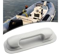Wlinfetity Boat Gray Plastic Snap Quick Davits Handle Pad for Dinghy Lock Kit, 24.6 x 9.1 x 4 cm, Compatible with Inflatable Boats, Marine Grade for Durable Use