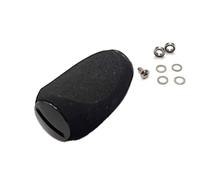 Wlinfetity EVA Fishing Reel Handle Knob with Bearing Gasket for Daiwa for spinning Reels, Compatible with Shaft Size 26.5-27.5mm x 4mm, 38x24mm, 6.6g, Includes Screw and Washers