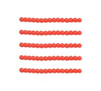 Wlinfetity Floating Soft Bait Beads 2/3/4/5mm with Sweet Smell, TPE Reusable Fishing Bait for Freshwater Fish, 100/50/40/20pcs per Set