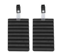 Wlinfetity Fly Fishing Bait Hanging Board, EVA Hook Storage Foam Carrying Board for Fly Tying, 2-Pack, Black