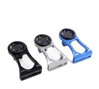Wlinfetity for Bicycle Light Bracket Mount for Cateye, for Bryton, for Garmin for Bike Computer - Plastic Extension Holder with Flashlight & Camera Mount, Black