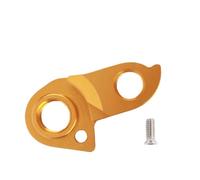 Wlinfetity for Bike Rear Derailleur Hanger, CNC Aluminum Alloy, Thru Axle Compatible, for XDS RS450/GT350/RF500c/AD500, Black/Red/Golden/Multicolor