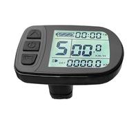 Wlinfetity LCD Instrumentation for KT Controller, 5-Core Waterproof Connector, 24V/36V/48V Compatible, ABS Material, Black, 77x51mm, 210mm Cable Length