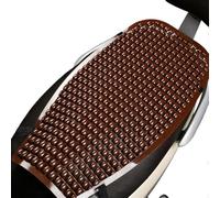 Wlinfetity Motorcycle Seat Cover for PE Plastic Waterproof Sunscreen Insulated Breathable Fitment 58x29 cm Compatible with Most Motorcycles Electric Scooters - Green