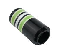 Wlinfetity Plastic Golf Ferrules for Iron Club Shafts, 9.2 x 25 x 14.2 mm, Compatible with Standard Steel Shafts, Pack of 1, Red/Yellow/for Orange/Blue/Grey/Green