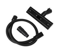 Wlinfetity Replacement Floor Nozzle with Suction Hose and Adapter for Karcher WD3 WD4 WD5 WD6 MV2 MV3 MV4 MV5 Vacuum Cleaner, Foot Switch for Dry and Wet Cleaning, Parking Nose, Optimal Gliding