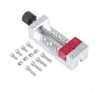 Wlinfetity Small Welding Table with Adjustable Knob and M5 Fixing Holes for CNC Engraving Machine and Bench Drills