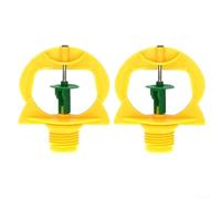 Wlinfetity Thread-Connected Rotary Nozzle For Low Pressure Irrigation Systems With Working Radius Of 3-5 Meters, 0.1-0.50m/h Flow Capacity And Uniform 360 Degree Dispersion