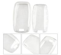 Wlinfetity Transparent TPU Key Cover Case for Kia Sorento 2016-2020, Sportage 2017-2022, Optima 2016-2020, Soul/Soul EV 2014-2019, Niro 2017-2019, Sedona/Carnival Models - Pack of 1