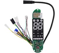 Wlinfetity Wireless Dashboard Display for Xiaomi Electric Scooter 4 Pro Max, HD Display for Speed and Waterproof ABS Instrument in Green, 11.9 x 2.9 cm