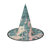 WLKSNBVD 1 Dream note Wizard Hat for Adult Halloween Decor Costume Hanging Witch Hat Cosplay Accessory