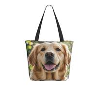 WLKSNBVD Tote Bag for Women Purse and Handbags Tote Shoulder Shopping Bag Golden Retriever Messenger Bag