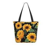 WLKSNBVD Tote Bag for Women Purse and Handbags Tote Shoulder Shopping Bag Sunflower pattern Messenger Bag