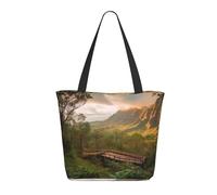 WLKSNBVD Tote Bag for Women Purse and Handbags Tote Shoulder Shopping Bag Wilderness Park Messenger Bag