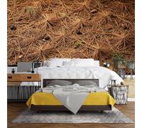 WLLDDDIU 3D Panoramic Self Adhesive Wallpaper Mural for Bedroom, Natural Forest Floor Landscape Wallpaper Peel and Stick Waterproof Removable Vinyl Wall Covering Home Decor 121X91Cm(48X36inch)