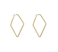WLLDDDIU Silver Studs Earrings For Women,Earingsings Silver Geometric Lozenge Earrings Fine Cartilage Sterling Silver Hoop Earrings Christmas Jewellery For Women Girls Couples