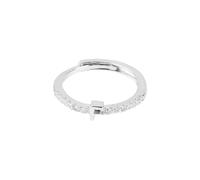 WLLDDDIU Women 925 Sterling Silver initial Letter Rings Open Adjustable Cubic Zirconia Ring A-Z Stackable Alphabet Finger Circlet Engagement Wedding Band Jewelry Gifts Silver Letter Z