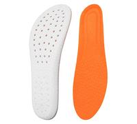 WLLHYF 1 Pair Memory Foam Shoe Insoles, Shock Absorption Inserts Arch Support Cushioning Sports Insoles Soft Comfortable Replacement Cropable Insoles for Men Women M: UK 8-11
