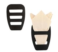 WLLHYF 2 Pack Assorted Pocket Square Holder for Men Prefolded Silk Square Scarf Tuxedos Suits Dinner Jackets Organizer Accessories