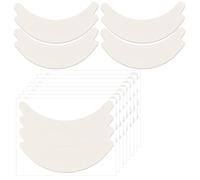 WLLHYF 200 PCS Foam Eye Pads for Lash Extensions, Waterproof Pre Cut Eyelash Tape Lint Free Sticky Under Eye Pads Lash Tech Supplies Fit Most Eye Shape