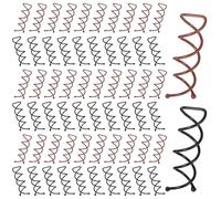 WLLHYF 60Pcs Spiral Twist Hair Pins Hair Bun Maker Spin Pins Spiral Durable Stylish Bun Bobby Pins for Girls Women Effortless Bun Hairstyles with Non-Scratch Rounded Tips Secure Hold All-Day