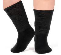 WLLHYF Extra Wide Socks for Swollen Feet, Bariatric, Non-Slip Cast, Super Wide for Lymphedema, Diabetic Non-Binding, Neuropathy, Swelling Feet - Women and Men